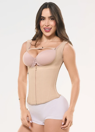 Chaleco Faja: Manga Sisa, control de abdomen y espalda | Salome 4503 | Ant 314
