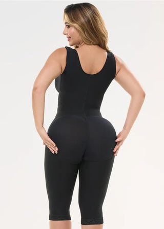 Faja Post-Lipo: Compresión media y brasier integrado | Salome 523 C