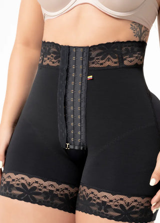 Short Moldeador Tiro Alto: Control Abdominal y Efecto Levanta Cola | Salome 1605 (Ant TC09L5)