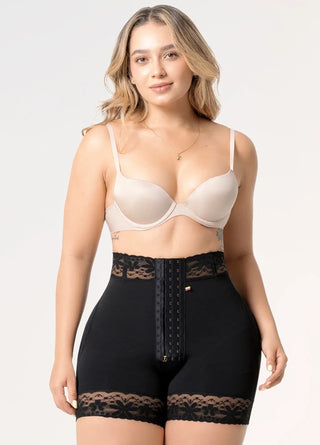 Short Moldeador Tiro Alto: Control Abdominal y Efecto Levanta Cola | Salome 1605 (Ant TC09L5)