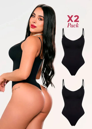 2 Pack Body: Tanga Invisible con Soporte de Busto | Salome 5601 | Ant 7001